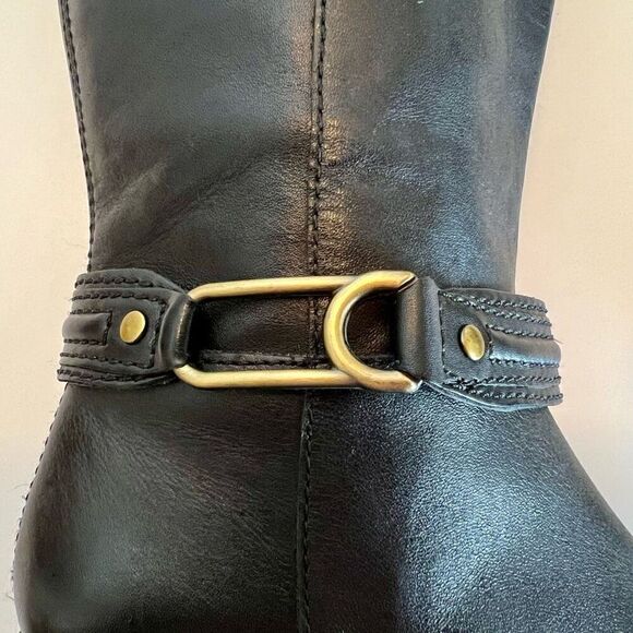 BANDOLINO Leather Coloradee Riding Boot Two Tone 7.5 M - Picture 14 of 15